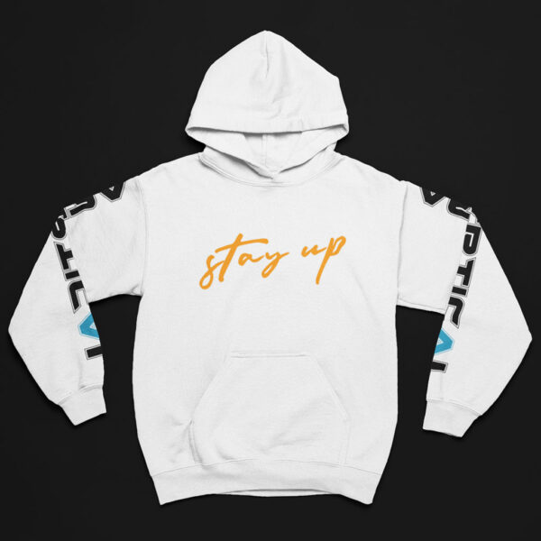 Vertical Stay Up Moto Unisex Pullover Hoodie - Image 3